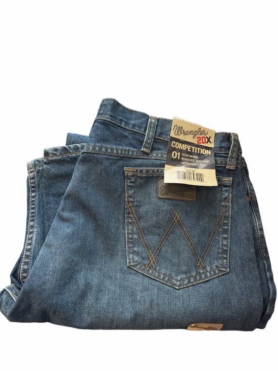 Wrangler Other - 🆕💜 Wrangler 20X Competition 01 Straight Fit Jeans Men’s 38x34 NWT Western Rodeo